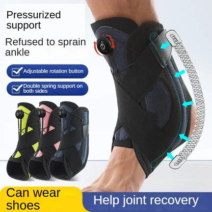 Adjustment Anti-Break Foot Joint Protectors Sprain Recovery Sport Ankle Protectors Pressurized Support Fixed Rehabilitation