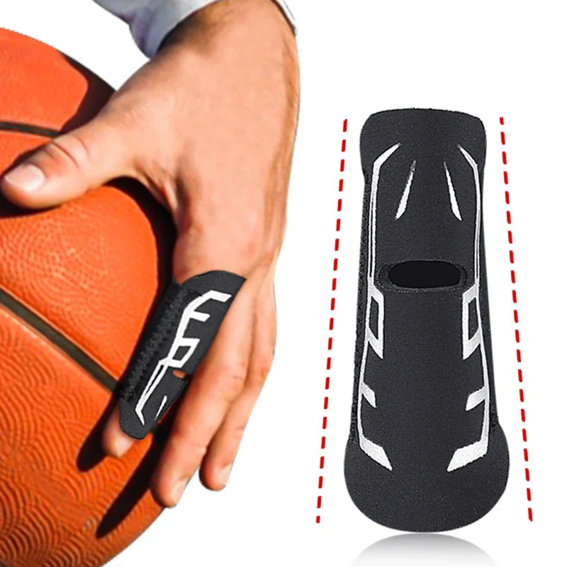 Finger Splint Adjustable Finger Support Brace Sleeve Protector Basketball Volleyball Finger Joint Protector Sports Finger Guard